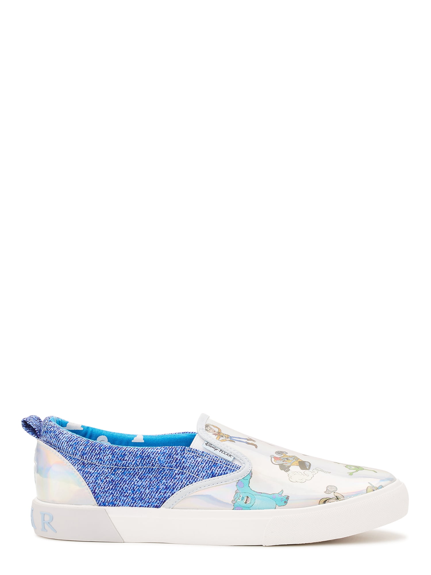 Disney Pixar Women's Slip On Sneakers, Sizes 6-11