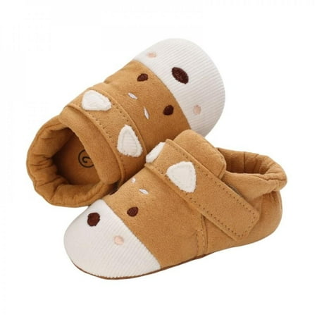 

ZDMATHE born Kids Boys Girls Cute Shoes Cartoon Animal Moccasins For Infant Kids Girl Boy Soft Anti-slip First Walker casual shoes