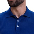 thumbnail image 6 of Eltusu Men's Polo Shirts, Casual Pullover Short Sleeve Turn Down Collar Summer Shirts Blue Size 2XL, 6 of 7