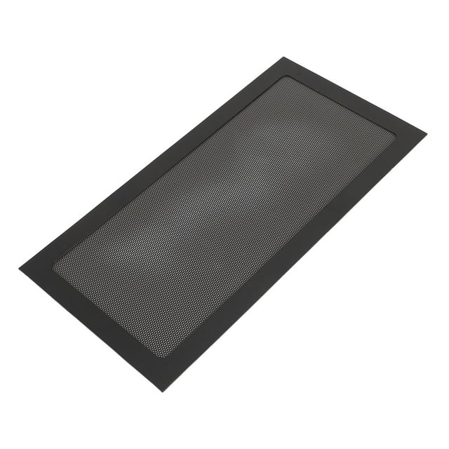 2 Pcs PC Mesh Grill with Magnetic Frame Strip Computer Cooler Fan Dust Filter for Computer PC Case PVC PC Case Dust Mesh Filter