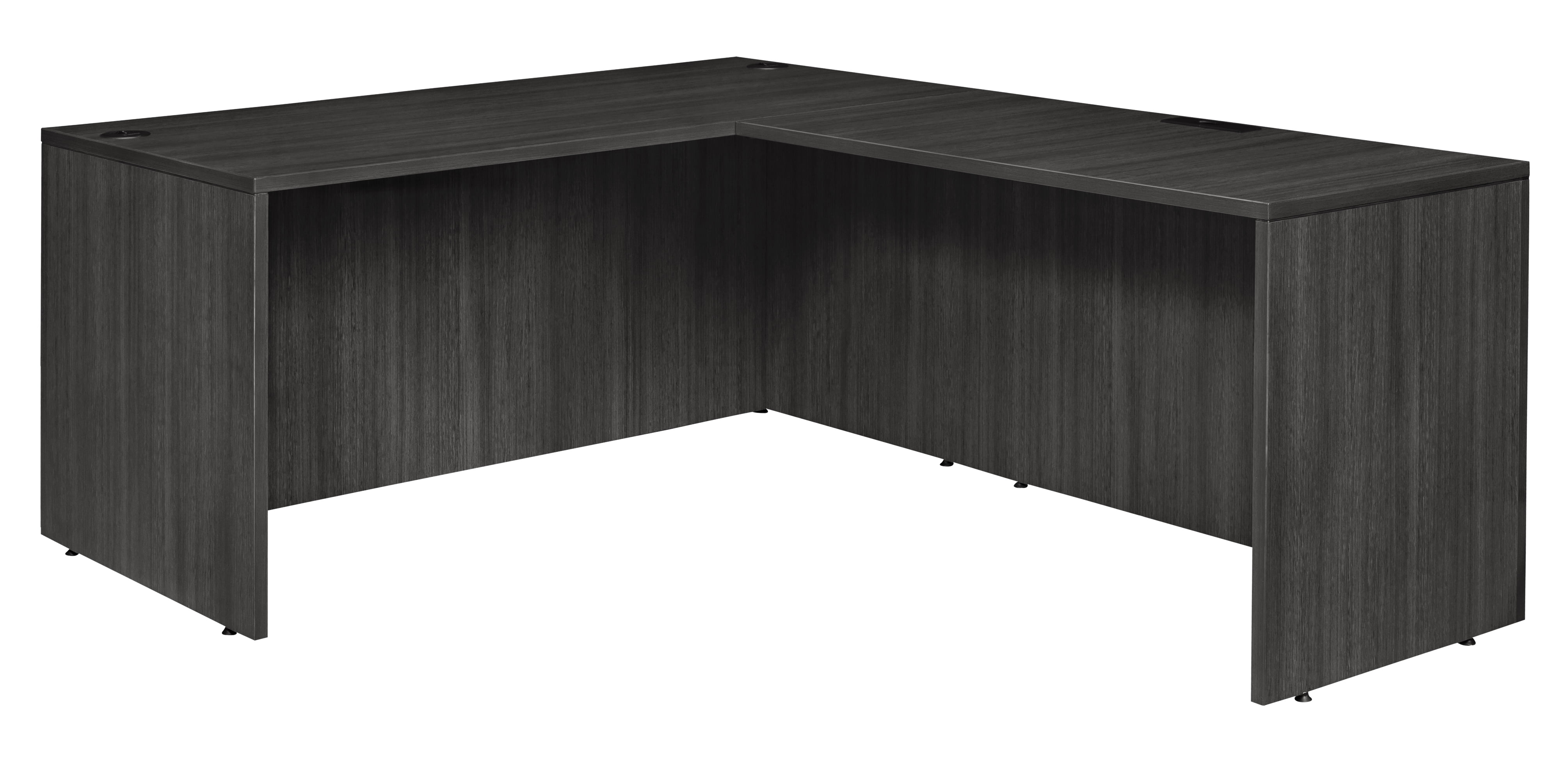 Legacy 60" LDesk Shell with 47" Return Shell Ash Grey