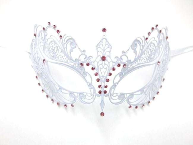 BLUE SILVER AND BLACK STUNNING VENETIAN  MASQUERADE PARTY EYE MASK 