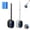 2pcs-mix, variant on No-Touch Disposable Toilet Scrubber Set, Disposable Wall-Mounted Toilet Brush and Holder Set, Toilet Scrubber Kit with Self-Cleaning Disposable Pads–No Pre-Rinse, No Mess, Space-Saving (White)