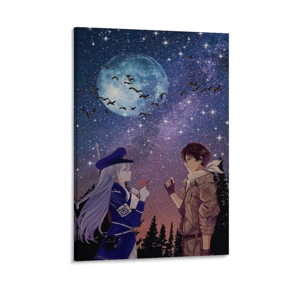 Shin And Lena from 86 Eighty Six Poster Posters Art Print Wall Photo Paint Poster Hanging Picture Family Bedroom Decor Gift 12x18inch(30x45cm)