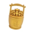 thumbnail image 4 of Estatua de barril de lingote, figura de Feng Shui chino, arte decorativo, artesanía, regalo de cumpleaños, decoración de mesa para gabinete de boda 78 cm x 48 cm, 4 of 9