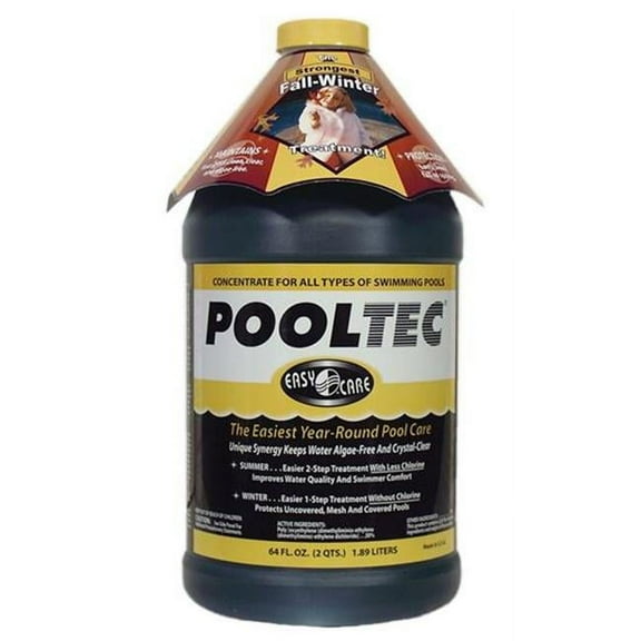EasyCare 36664 PoolTec Winter Lay-Up Pool Treatment, 64 oz. Bottle