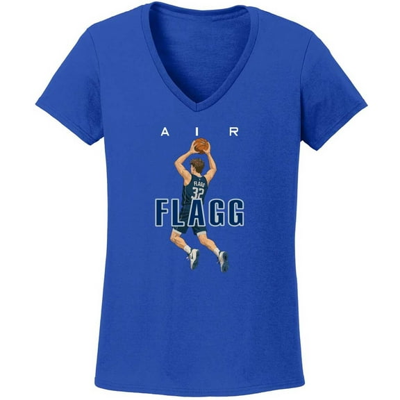 Cooper Flagg Air Dallas LADIES V-NECK Shirt T-Shirt