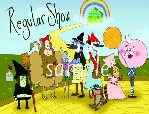 Regular Show Edible Image Cake Toppers Frosting Sheets