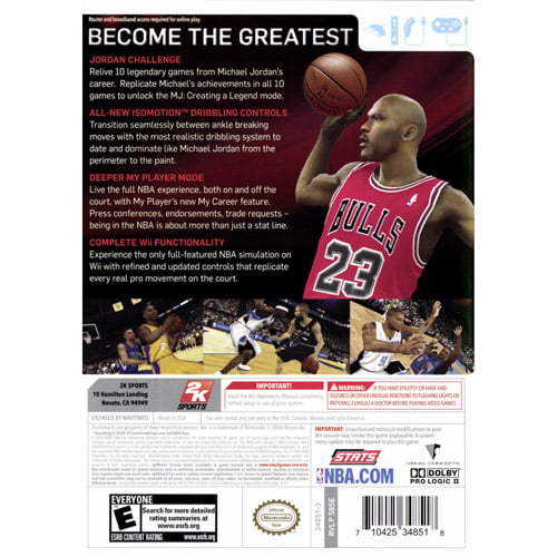 comerciante China Debilitar NBA 2K11 - Nintendo Wii - Walmart.com