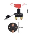 thumbnail image 3 of El aislador de desconexión de la batería de los agujeros cortó el interruptor de apagado de energía para el cabrestante del motor del coche del barco marino Adepaton 221244, 3 of 9