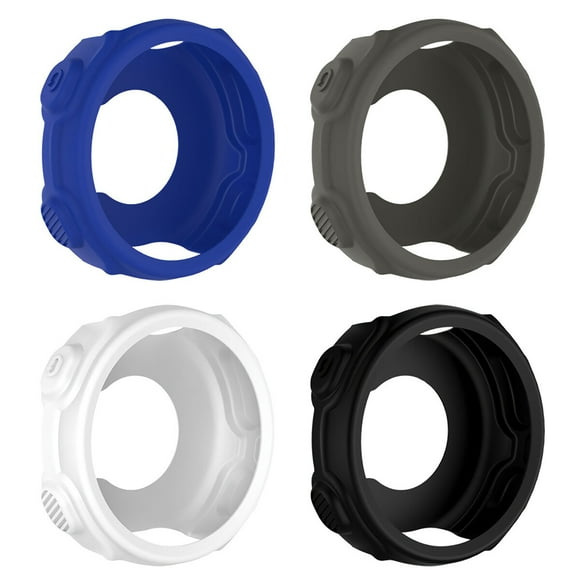 EeaseCA UKCOCO 4PCS Silicone Full Body Protective Cover Proof Case Protector Accessories Compatible for Garmin Forerunner 235 735XT Smart Watch