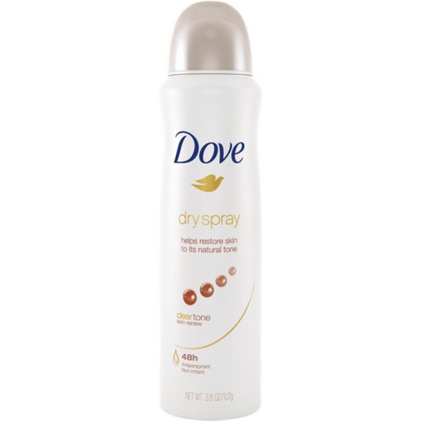Dove Clear Tone Deodorant Spray