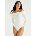 thumbnail image 2 of Sofia Jeans Women's Seamlessly Smoothing Off the Shoulder Bodysuit, Sizes XS-2XL, 2 of 6