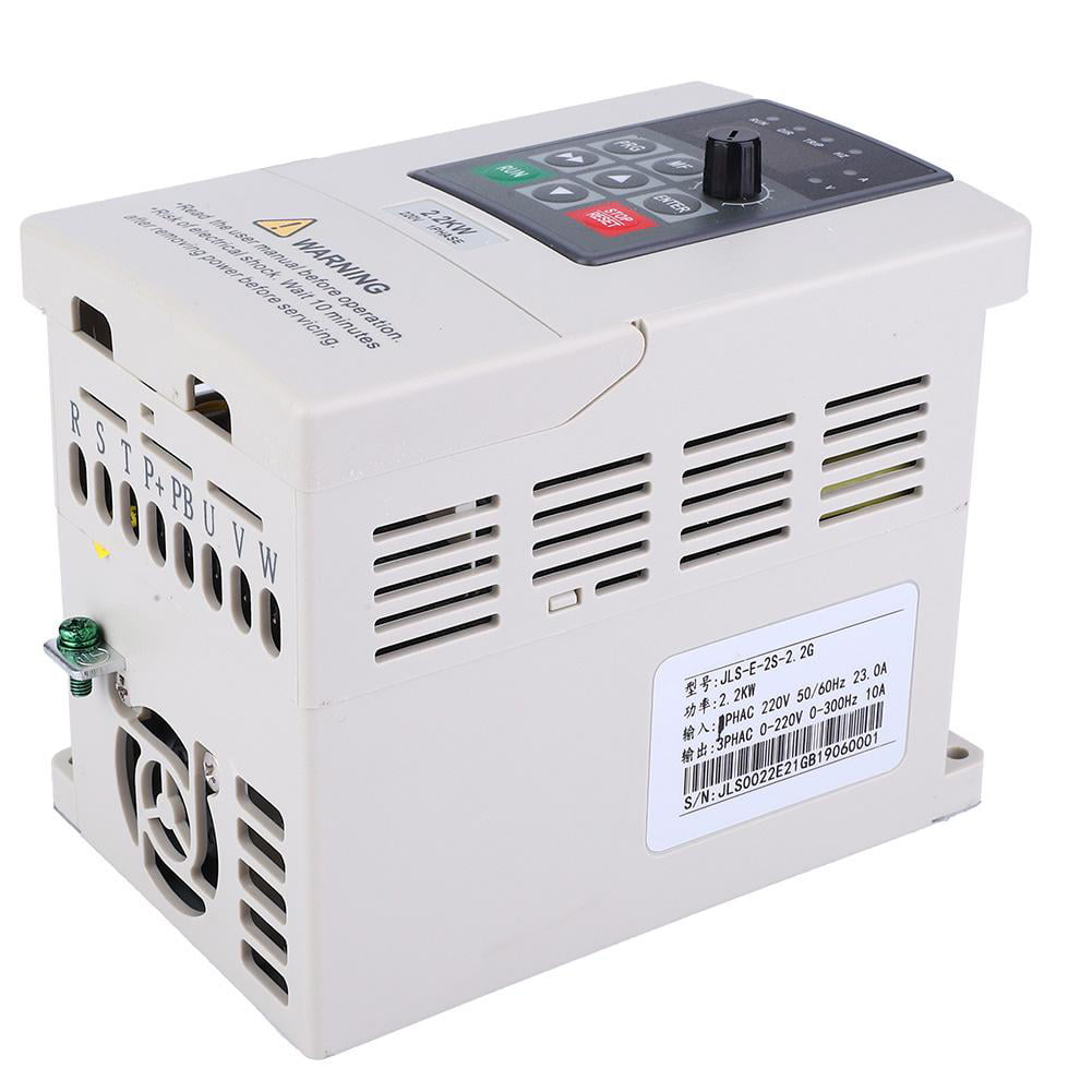 0.4KW Single Phase to 3 Phase 220V VFD Variable Frequency Drive Motor Converter 