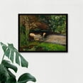 thumbnail image 3 of John Everett Millais Ophelia Shakespeare Nature Landscape River Death Cropped Fine Art Print Art Print Framed Poster Wall Decor 12x16 inch, 3 of 5