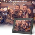 thumbnail image 4 of Andoer 10.1 Inch Smart WiFi Photo Frame Digital Picture Frame HD IPS Touch-screen 1280*800 Photo 1080P Video 16GB Storage Supports Auto Rotation Photo Sharing via APP, 4 of 7