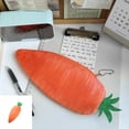 thumbnail image 2 of LYINGF Creative Cute Novelty Funny Face Food Character, Soft Stuffed Clothes Zipper Pencil Box, Pencil Case, Pencil Holder, Pouch, Pen Bag, 2 of 5