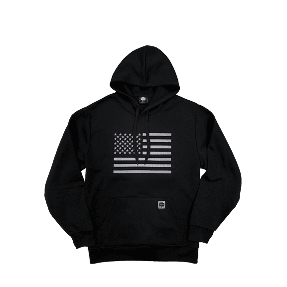 Buffalo Outdoors® Workwear American Flag Hooded Sweatshirt