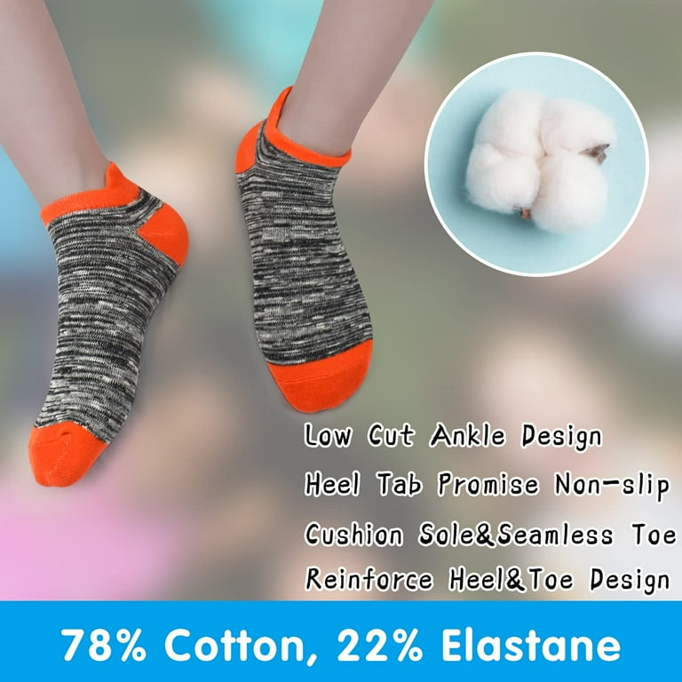 Hycles Kids Athletic Ankle Socks 12-Pack Striped photo 4
