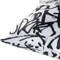 thumbnail image 2 of Chloe CLE-004 20"H x 20"W Square Pillow Kit in White and Black, 2 of 4
