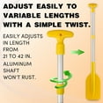 thumbnail image 6 of Telescoping Boat Paddle Collapsible Oar for Boat 21'' - 42'', Collapsible Paddle for Boat Kayaking Rafting Jet Ski Canoe Outdoor Kayak Water Sports and Safety Boat Accessories 2 Pack, 6 of 14