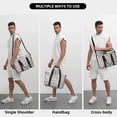 thumbnail image 6 of Honeii Cute Baseball Print Hand Travel Bag,Travel Duffle Bag, Waterproof Weekender Bag,Carry On Tote Bags,Weekender Tote Bag,for Weekend and Business Travel, 6 of 6