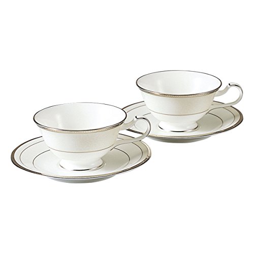 Noritake Noritake Cup & Saucer (Pair Set) (Coffee Tea Combined) 220cc Champagne Pearls 2
