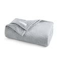 thumbnail image 4 of GAIAM Velvetloft Plush Blanket - Carved Texture, Ultra-Soft 100% Polyester -F/Q Charcoal, 4 of 4