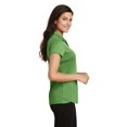 thumbnail image 3 of Port Authority Ladies Trace Heather Polo-2XL (Vine Green Heather), 3 of 6
