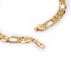 thumbnail image 3 of Cadena Figaro Hombre Ametrinaa 10mm en Chapa de Oro de 18K dorado 60, 3 of 4