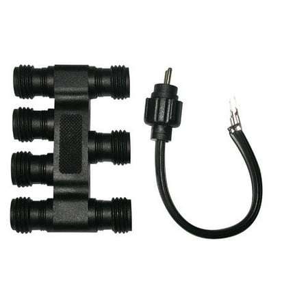Alpine 6-way Socket Connection with 7'' Connection Cord