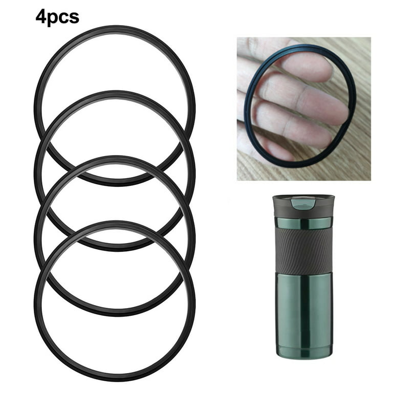 10 Pack Replacement Silicone Sealing Rings Gaskets for Insulated Water  Bottle