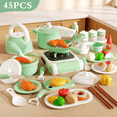 thumbnail image 6 of Oiduwi Kids Play Kitchen Accessories Toy Set, Pretend Cooking Food Playset with Induction Toy Stove, Pot, Pan, Utensils, Cutting Fruit, Learning Gifts for Toddler Girl Boy, 6 of 6