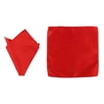 thumbnail image 5 of Esquirla Hommes Rouge Satin Cummerbund & Pré Cravate Noeud Papillon Smoking Mariage Ensemble Formel, 5 of 5