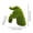 C, variant on WRKEKC Clearance Dog Statues Flocking Dog Figurine Garden Garden Figurines Standing Moss Covered Spring Artificial Grass Dog Garden Miniature for Garden Yard