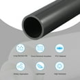 thumbnail image 3 of Uxcell Tuyau Rond Rigide Noir Haute Résistance pour Eau 1,06 x 1,26, 3 of 6