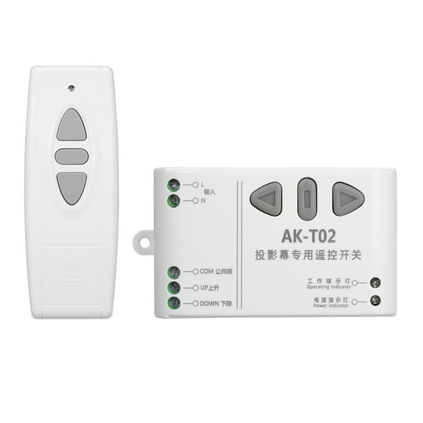 Yeacher Smart Home 433Mhz AC Motor Remote Controller Wireless Remote ...