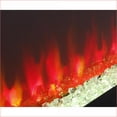 thumbnail image 5 of Electric Fireplaces 50'' WiFi-Enabled Heater, Wall-Mounted/Recessed In-Wall | Tempered Glass+Sheet Metal | Vent Free, 5 of 12