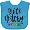 thumbnail image 3 of Inktastic Black History In Progress Boys or Girls Baby Bib, 3 of 4
