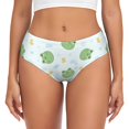 thumbnail image 1 of Balery Kawaii Frogs Ropa Interior de Algodón para Mujer con Dibujo – Braguitas Cómodas y Elásticas, Estilo Clásico-XX-Large, 1 of 5