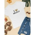 thumbnail image 3 of I Love Mexico, Burrito Shaped T-Shirt Women -Smartprints Designs, Female Large, 3 of 4