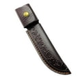 thumbnail image 3 of Runquan Étui à Couteaux en Cuir PU Réutilisable pour Rangement de Couteaux pour Barbecue Chasse Camping, 3 of 8