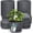 Gray, variant on 10-Inch Whiskey Barrel Planters Outdoor Pack of 5 - Durable Plastic Plant Pots for Indoor & Outdoor Use with Drainage & Saucer, Lightweight Rustic Barrel Planters for Flowers, Herbs & Small Plants