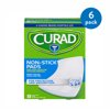 (6 pack) (6 Pack) Curad Sterile Non-Stick Pads 8" x 3" 8ct