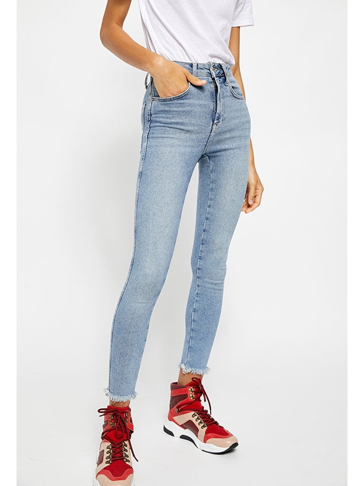 free people raw high rise jegging