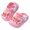 Red, variant on Toddler Clog Slippers Cute 3D Bear Back Strap EVA Waterproof Non Slip Summer Pool Beach Shoes