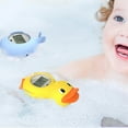Kids Bath Thermometer Cartoon Duck/Crab/Whale/Octopus Shape Water