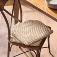 thumbnail image 2 of GDF Studio Frank Modern Knitted Cotton Seat Cushion, Beige, Set of 2, 2 of 7