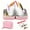 Pink, variant on A8 Weekly Waterproof Pill Pouch Set, Reusable Weekly Pill Organizer with 7/14pcs Bags Inside, Compact Portable Vitamin Supplement Storage Case for Travel Purse Daily Use