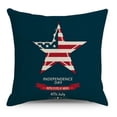thumbnail image 5 of 4Pcs Sofa Pillowcase, Cushion Cover, with 250th Anniversary American Flag Star Printed Pattern, for Living Room Layout, Bedroom Ornament, Home Holiday Decor, 5 of 5